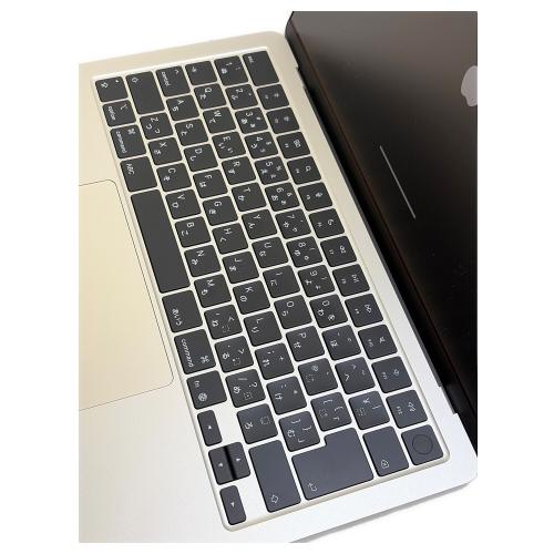 Apple (アップル) MacBook Air (13-inch, M4, 2025) A3240 スターライト バッテリーヘルス100% @ 13.6インチ