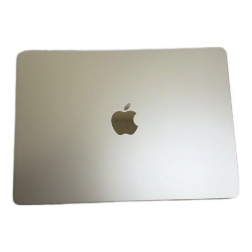Apple (アップル) MacBook Air (13-inch, M4, 2025) A3240 スターライト バッテリーヘルス100% @ 13.6インチ