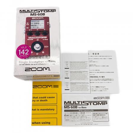 ZOOM (ズーム) マルチエフェクター MS-60B｜トレファクONLINE