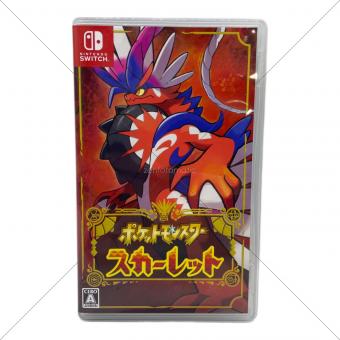 任天堂 (ニンテンドウ) ポケットモンスター スカーレット Nintendo Switch用ソフト CERO A (全年齢対象)