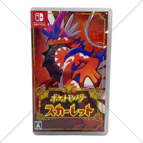 任天堂 (ニンテンドウ) ポケットモンスター スカーレット Nintendo Switch用ソフト CERO A (全年齢対象)