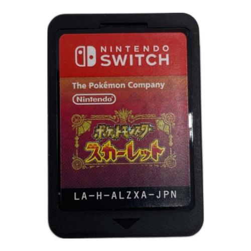 任天堂 (ニンテンドウ) ポケットモンスター スカーレット Nintendo Switch用ソフト CERO A (全年齢対象)