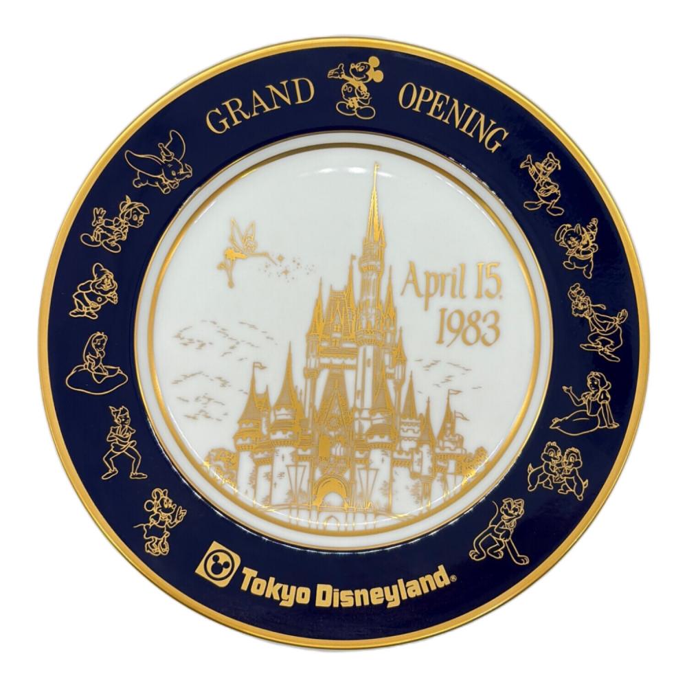 激レア！東京ディズニーランド グランドオープン 記念プレート Disney RESORT (ディズニーリゾート) プレート ディズニーグッズ 東京