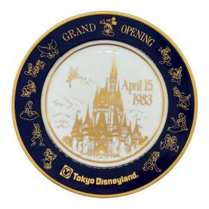 Disney RESORT (ディズニーリゾート) プレート ディズニーグッズ 東京ディズニーランドグランドオープン