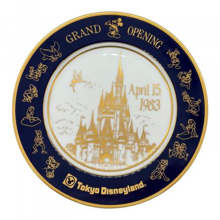 東京ディズニーランド グランドオープニング プレート Disney RESORT (ディズニーリゾート) プレート ディズニーグッズ 東京
