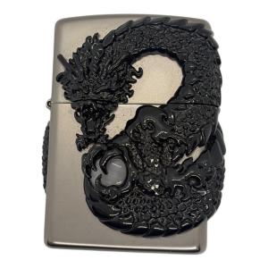 ZIPPO (ジッポ) オイルライター 2022年製 黒龍 インサイドユニット 2021年製