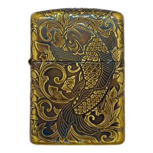 ZIPPO (ジッポ) オイルライター 2023年製 アーマー 昇鯉 インサイドユニット2022年製