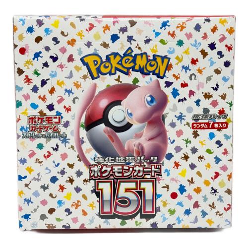 スカーレット＆バイオレット 強化拡張パック 151 BOX ポケモンカード @ Π