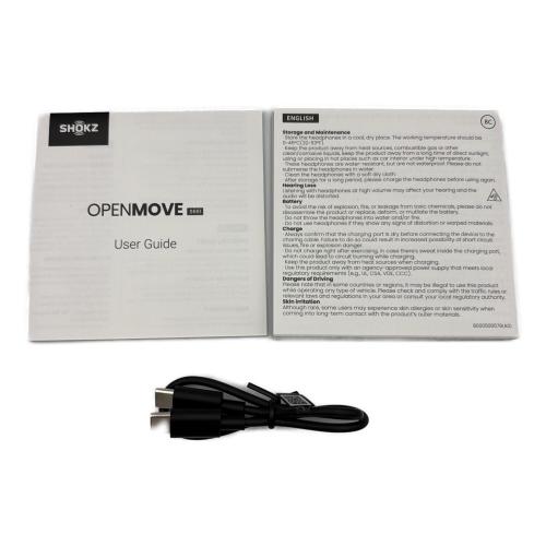 SHOKZ (ショックス) 骨伝導ワイヤレスイヤホン AFT-EP-000022 OpenMove