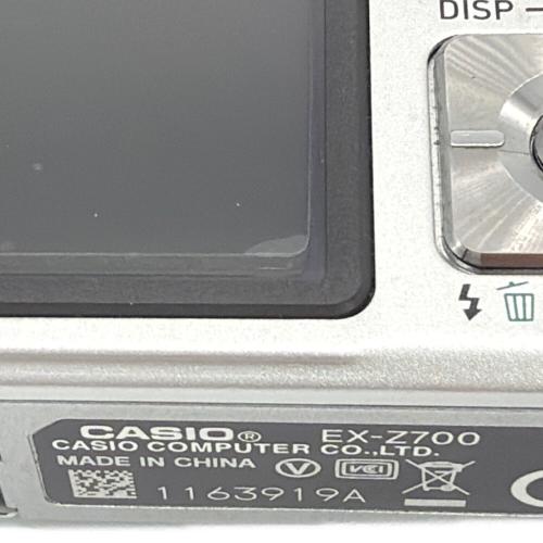 CASIO (カシオ) コンパクトデジタルカメラ EX-Z700 EXILIM ZOOM