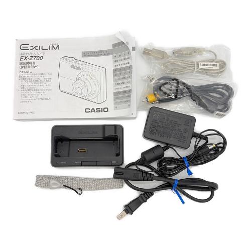 CASIO (カシオ) コンパクトデジタルカメラ EX-Z700 EXILIM ZOOM