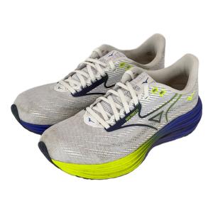 MIZUNO (ミズノ) ランニングシューズ J1GC250353 Wave Rider 29 メンズ SIZE 27.5cm ライトグレー