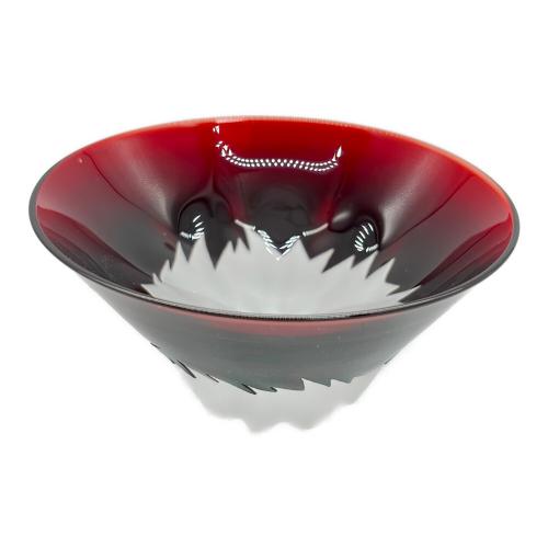 江戸硝子 富士山祝盃