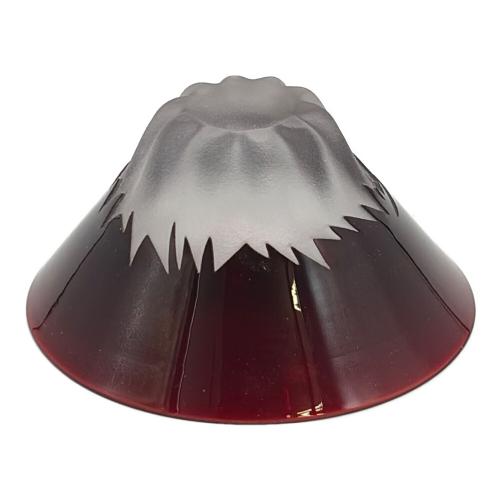 江戸硝子 富士山祝盃