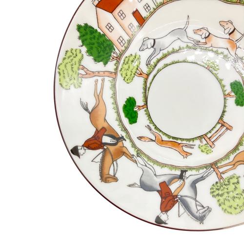 Wedgwood (ウェッジウッド) カップ&ソーサー 廃盤 ハンティングシーン