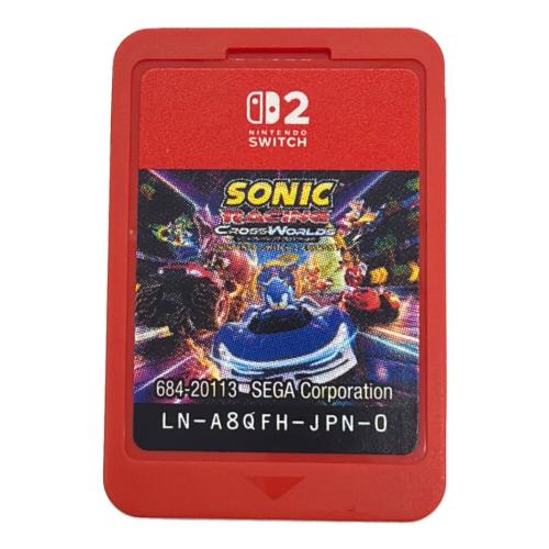 セガ ソニックレーシング クロスワールド Nintendo Switch 2 Edition Nintendo Switch2用ソフト CERO A (全年齢対象)