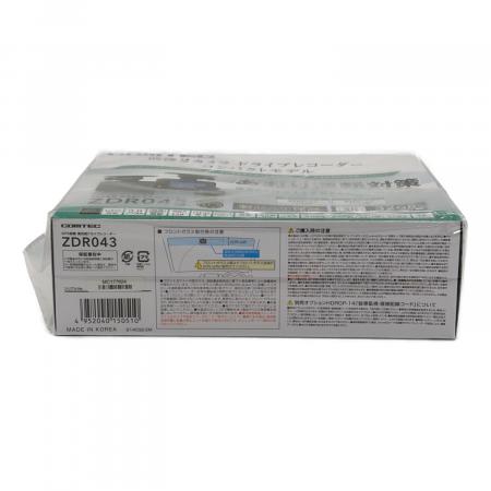 LUMTEC ZDR043 [新品●未開封] COMTEC (コムテック) ドライブレコーダー ZDR043｜トレファクONLINE