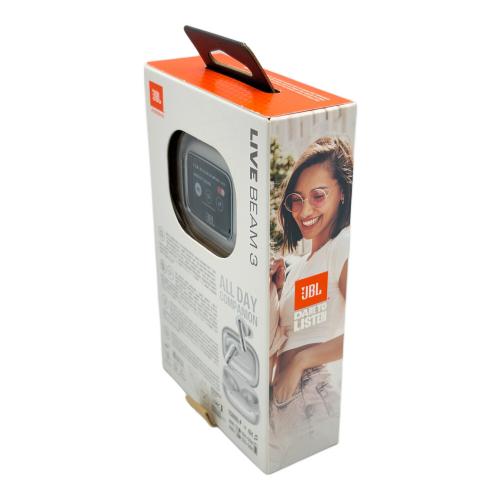 JBL (ジェイビーエル) ワイヤレスイヤホン JBLLIVEBEAM3SIL LIVE BEAM3