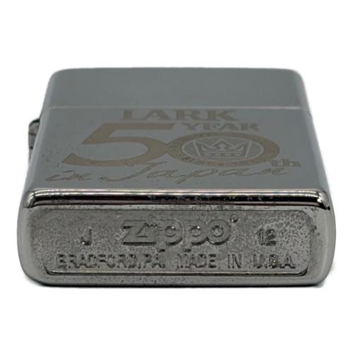 ZIPPO (ジッポ) オイルライター 2012年製 USA製 LARK 50周年