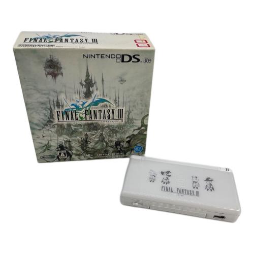 Nintendo (ニンテンドー) NintendoDSLite USG-001 FINAL FANTASY Ⅲ CRYSTAL EDITION