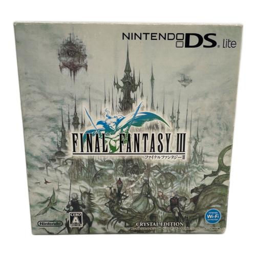 Nintendo (ニンテンドー) NintendoDSLite USG-001 FINAL FANTASY Ⅲ CRYSTAL EDITION