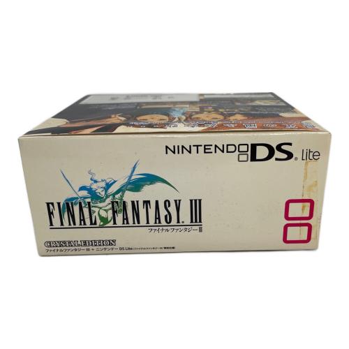 Nintendo (ニンテンドー) NintendoDSLite USG-001 FINAL FANTASY Ⅲ CRYSTAL EDITION