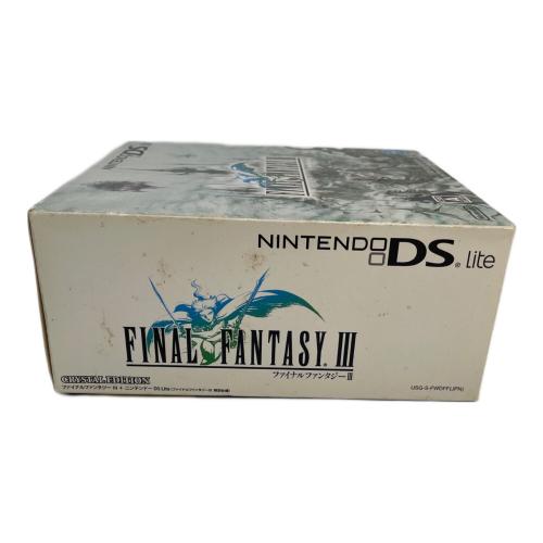 Nintendo (ニンテンドー) NintendoDSLite USG-001 FINAL FANTASY Ⅲ CRYSTAL EDITION