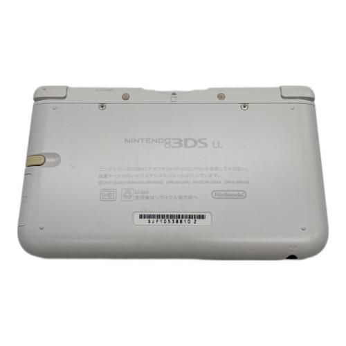 Nintendo 3DS LL SPR-001 スライドパッド欠損 ヒンジヒビ有
