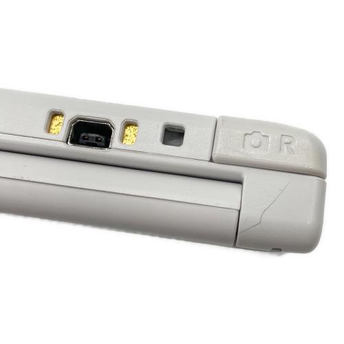 Nintendo 3DS LL SPR-001 スライドパッド欠損 ヒンジヒビ有