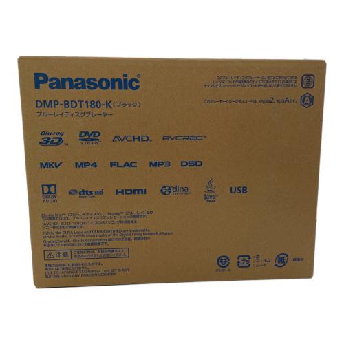 Panasonic (パナソニック) Blu-rayプレーヤー DMP-BDT180-K