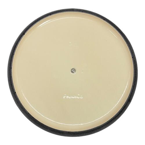 LE CREUSET (ルクルーゼ) 両手鍋 24cm モーヴピンク ココット・ロンド