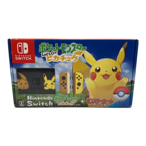 Nintendo Switch Let's GO ピカチュウモデル