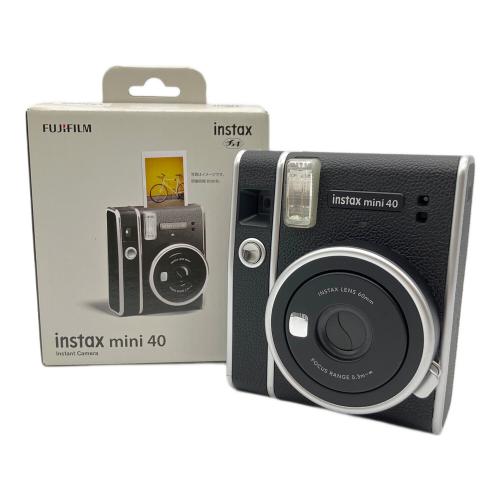FUJIFILM (フジフィルム) インスタントカメラ instax mini 40