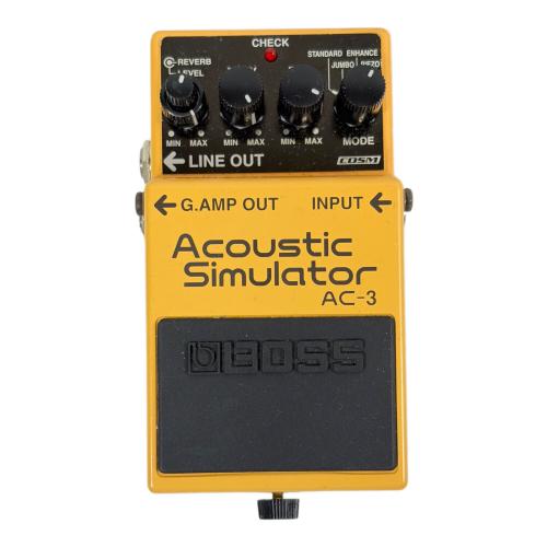 BOSS (ボス) アコースティックシュミレーター AC-3 Acoustic Simulator