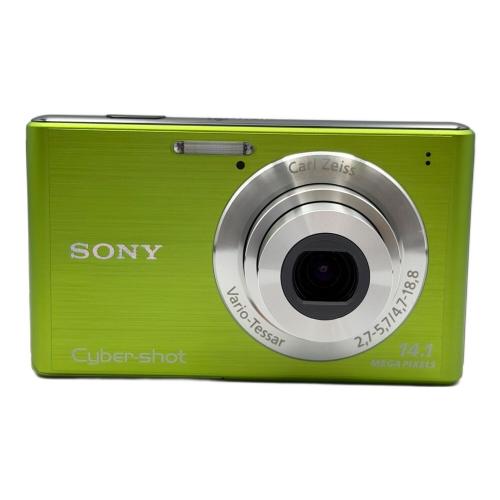 SONY (ソニー) コンパクトデジタルカメラ DSC-W550 グリーン
