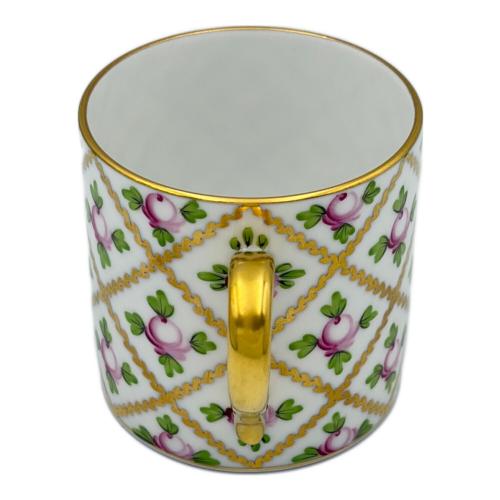 Herend (ヘレンド) カップ&ソーサー セーブル風金彩小薔薇