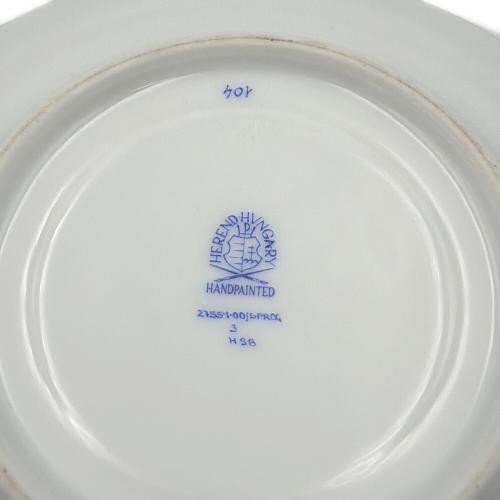 Herend (ヘレンド) カップ&ソーサー セーブル風金彩小薔薇