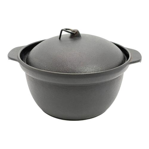 OIGEN (オイゲン) ご飯釜 南部鉄器 ブラック