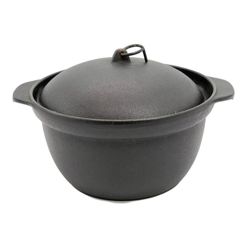 OIGEN (オイゲン) ご飯釜 南部鉄器 ブラック