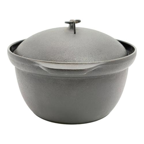 OIGEN (オイゲン) ご飯釜 南部鉄器 ブラック