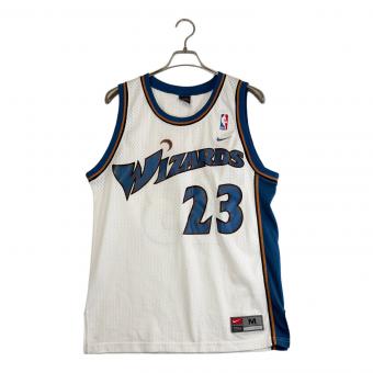 NIKE (ナイキ) ワシントン・ウィザーズ ゲームシャツ #23 マイケル・ジョーダン メンズ SIZE M ホワイト×ブルー