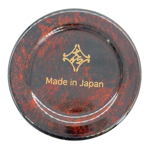 漆器カップ SCW-L501 漆磨2重ストレートカップ 黒ビャクダン