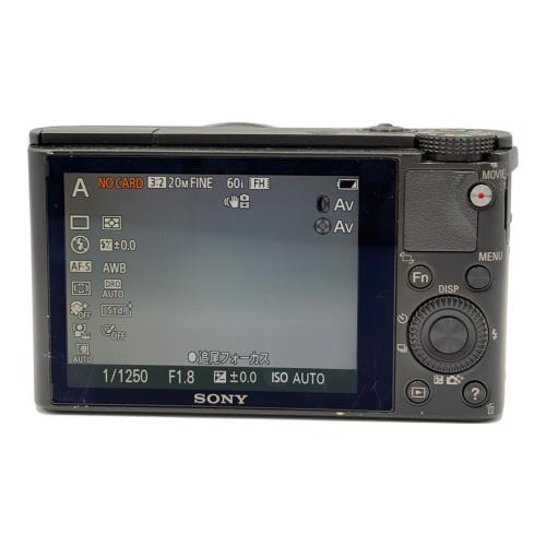 SONY (ソニー) コンパクトデジタルカメラ DSC-RX100 本体キズ有