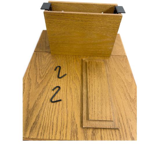 journal standard Furniture (ジャーナルスタンダードファニチャー) リルバニティデスクドレッサー スツール付 ブラウン