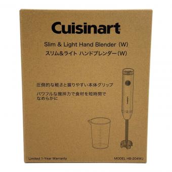 Cuisinart (クイジナート) ハンドブレンダー HB-204WJ