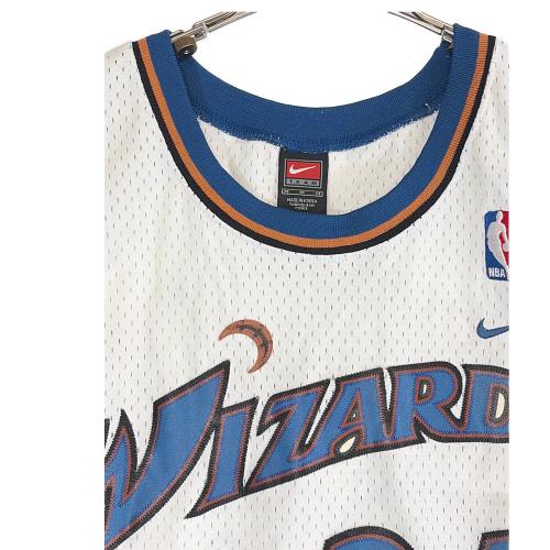 NIKE (ナイキ) ゲームシャツ SP-02-BLM ウィザーズ ジョーダン メンズ SIZE M ブルー×ホワイト