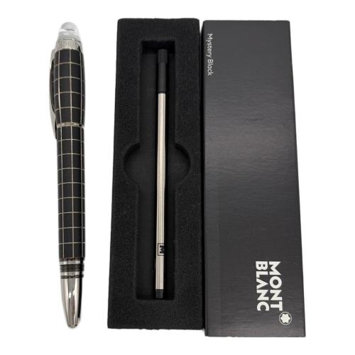 MONTBLANC (モンブラン) メタルラバー ボールペン ブラック スターウォーカー