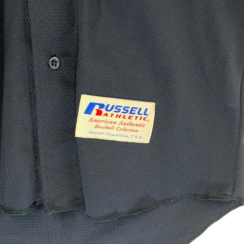 RUSSELL ATHLETIC (ラッセルアスレチック) ベースボールシャツ メンズ SIZE S ネイビー