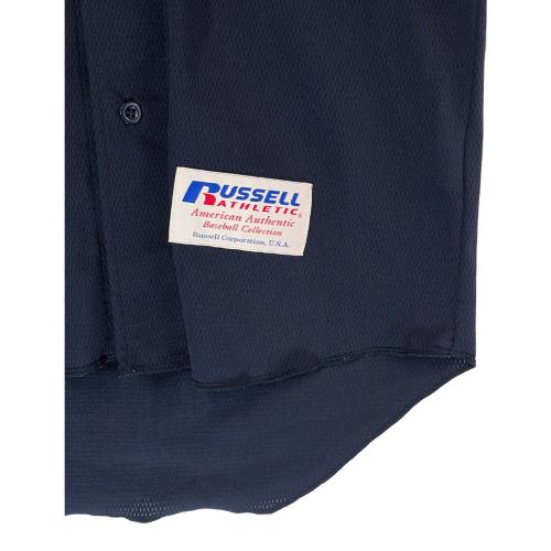 RUSSELL ATHLETIC (ラッセルアスレチック) ベースボールシャツ メンズ SIZE S ネイビー