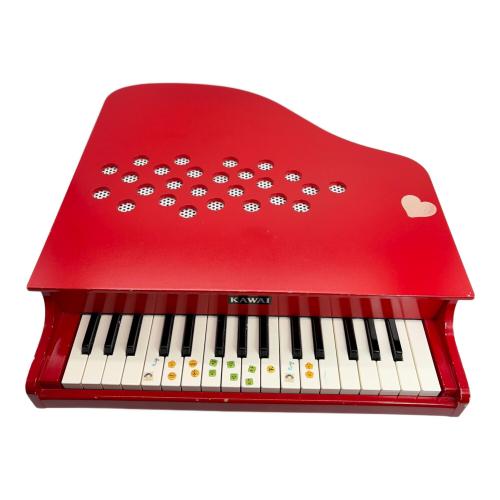 河合楽器 (カワイガッキ) カワイ ミニピアノ 知育玩具 P-32 赤
